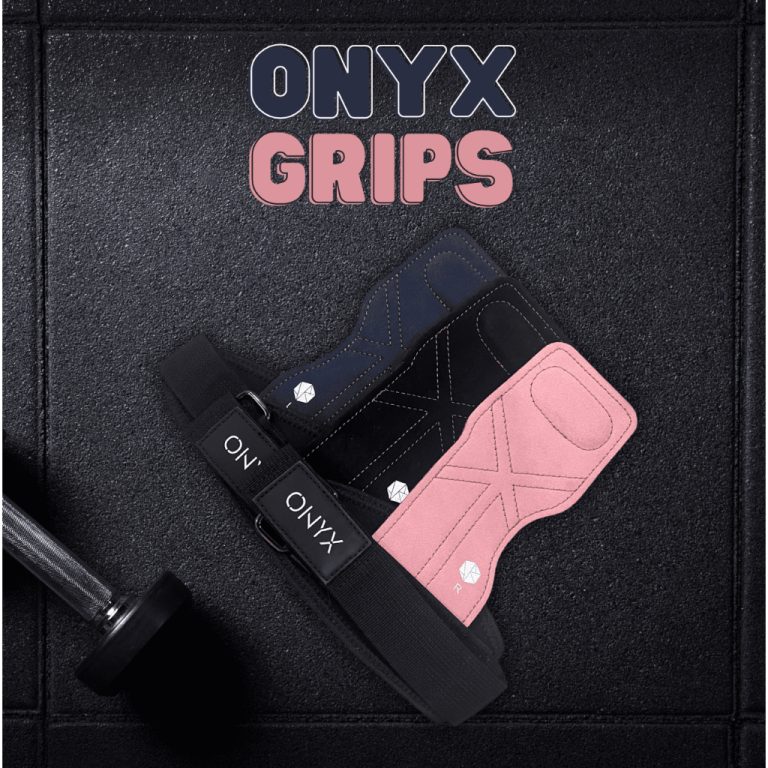 ONYX Grips – 1Pair Non-Slip Wrist Wrap Triple Layer Cowhide Material Weight Lifting Grips Gloves | Shopee Malaysia
