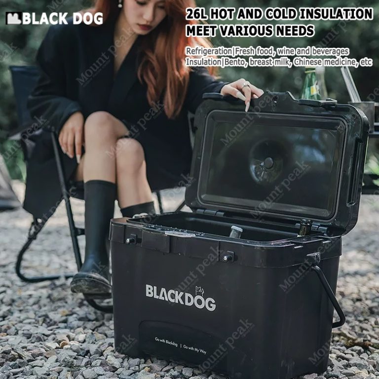 ⚡️Ready stock⚡️BLACKDOG Refrigerator Camping Ice Box 26L Iceland Refrigerator 25L Camping Refrigerator Black Camping Outdoor | Shopee Malaysia