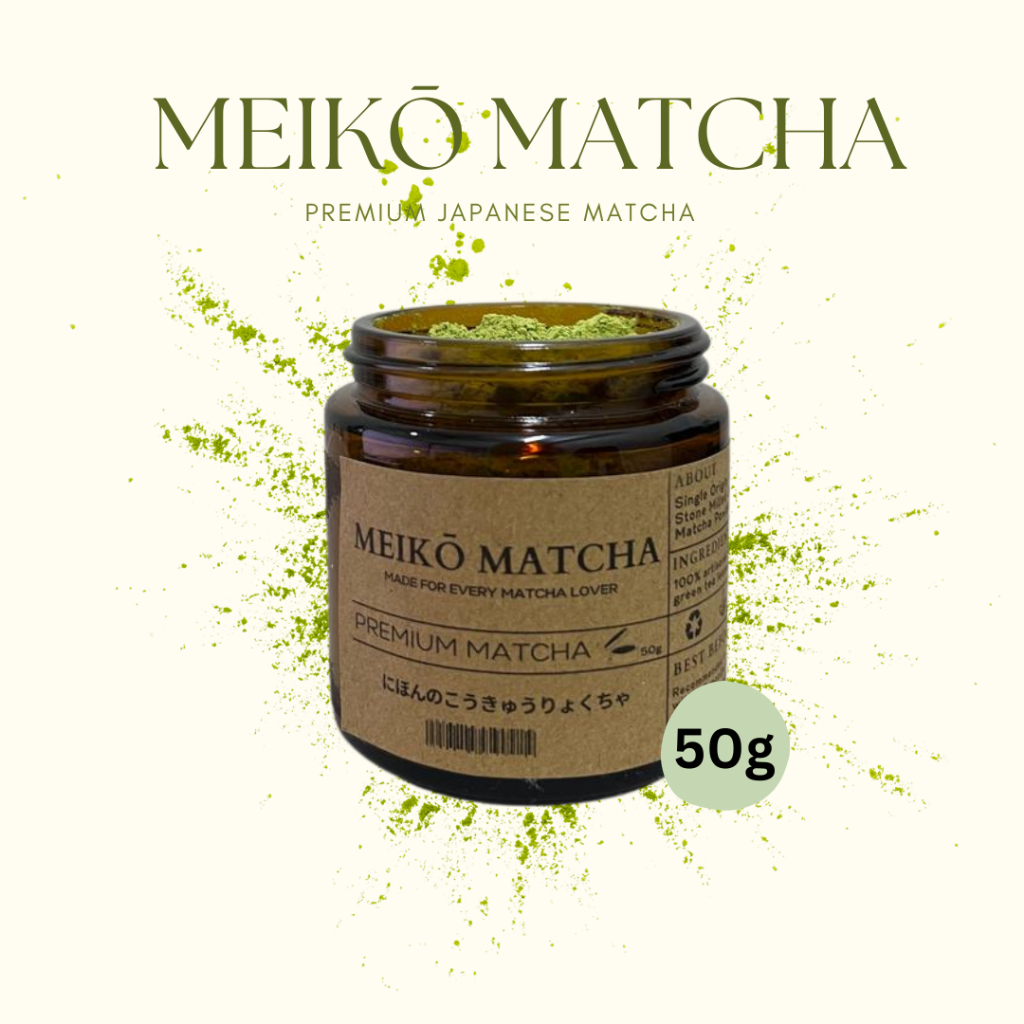 Meikō Matcha | 100% Premium Japanese Matcha Powder | Ceremonial Grade | Green Tea Powder | Matcha Premium | | Shopee Malaysia