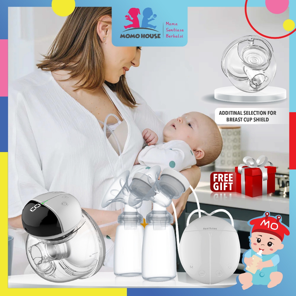 Real Bubee Breast Pump Double Electric Breast pump Pam Susu Bubee | Shopee Malaysia