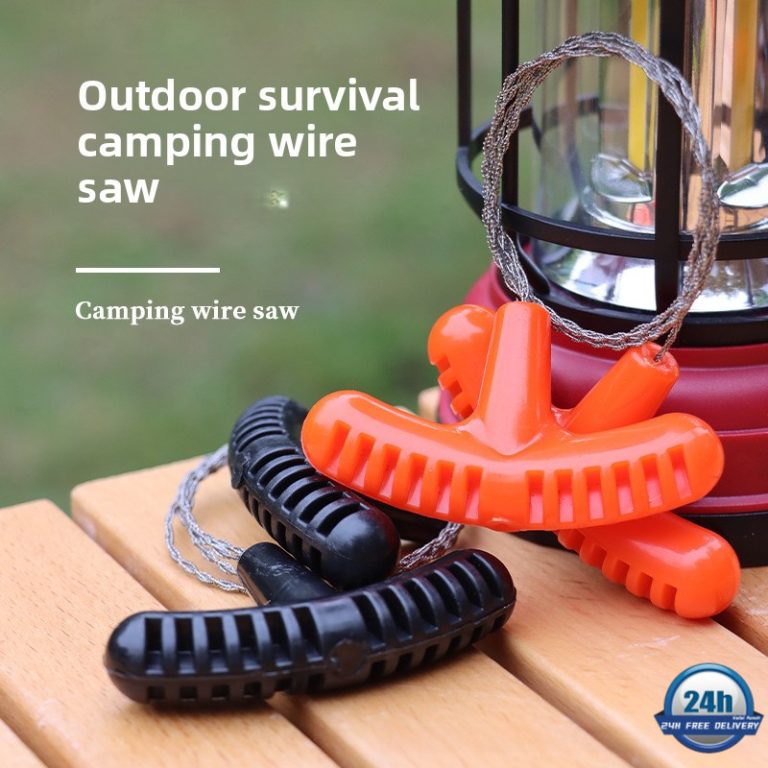 Outdoor PP Handle Mini Pocket Saw Camping Survival Wire Saw Stainless Steel Wire Saw Water Grass Saw | Shopee Malaysia