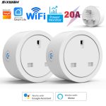 20A/ 16A Tuya Wifi Socket UK Plug Smart Socket Wifi switch Energy Metering Timer App Control Works with Alexa Google Home | Shopee Malaysia