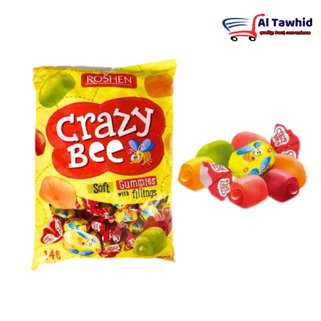 Roshen Crazy Bee Fruity Gummy Candy 1kg/500gm/250gm and 150gm | Shopee Malaysia