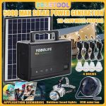 solar panel for camping solar power system solar generator portable powerbank camping power station camping | Shopee Malaysia