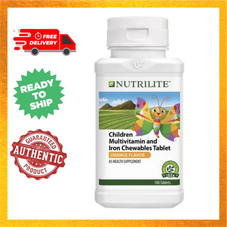 Nutrilite Children Multivitamin and Iron Chewables Tablet – 100 tab | Shopee Malaysia