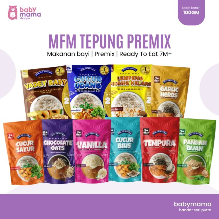 MEAL FOR MUSFIRAH | LUBUK MAKANAN BAYI | BABY FOOD | TEPUNG PREMIX MAKANAN BAYI | Shopee Malaysia