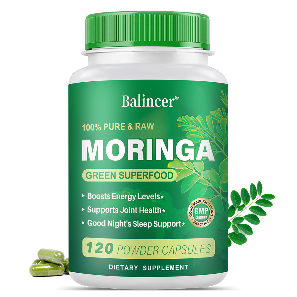 Balincer Moringa Supplements – Supports Joints, Digestion, Metabolism, Skin, Blood Pressure, Blood Sugar, and Energy | Shopee Malaysia