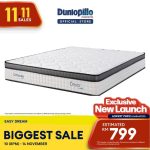 Dunlopillo Orthorest Basic Easy Dream Premium Mattress 25CM | 10″ | Comfort | King | Queen | Firm | Shopee Malaysia