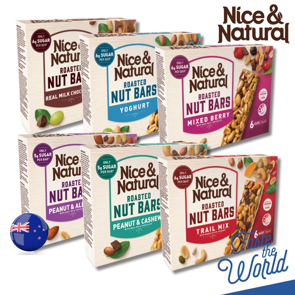 Nice & Natural Roasted Nut Bar (192g) | Shopee Malaysia