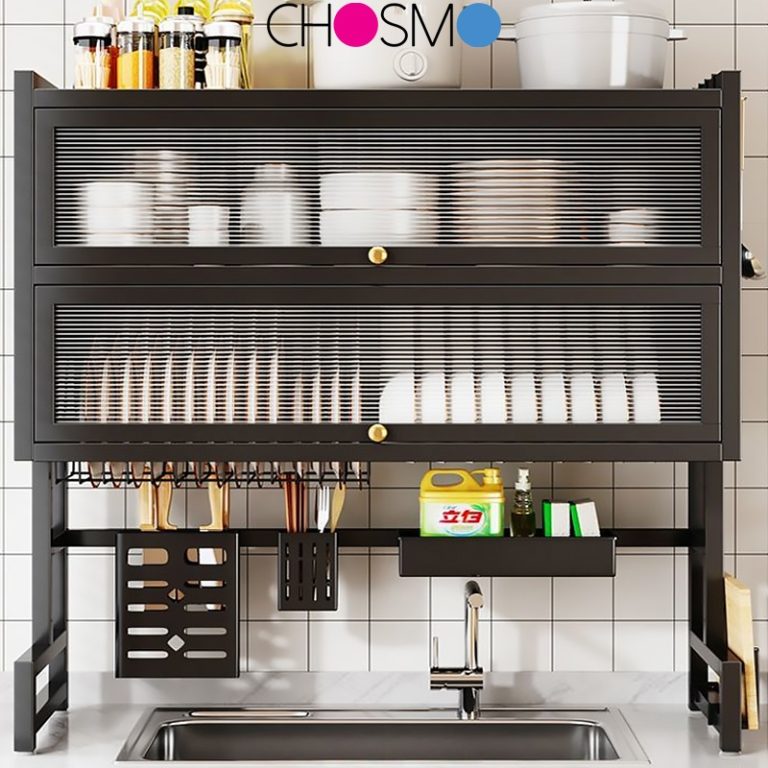 Rak Pinggan Sinki Mangkuk Stainless Steel Rak Dapur Drying Rack Dish Kitchen Organizer Rack Sink Dish Drainer | Shopee Malaysia