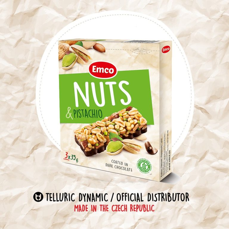 Emco Bars Nuts and Pistachios 3x35gm SKU#907565 | Shopee Malaysia