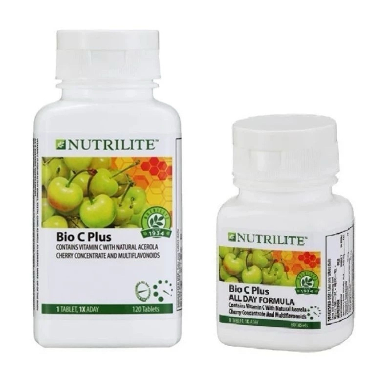 Amway NUTRILITE Bio C Vitamin C Plus All Day Formula (60/120 tab) 100% Amway Original | Shopee Malaysia