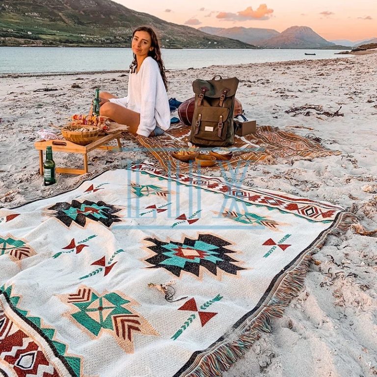 Outdoor camping picnic mat camping tent carpet Large Picnic Blanket Foldable Camping Mat Beach Mats Tikar Mat | Shopee Malaysia