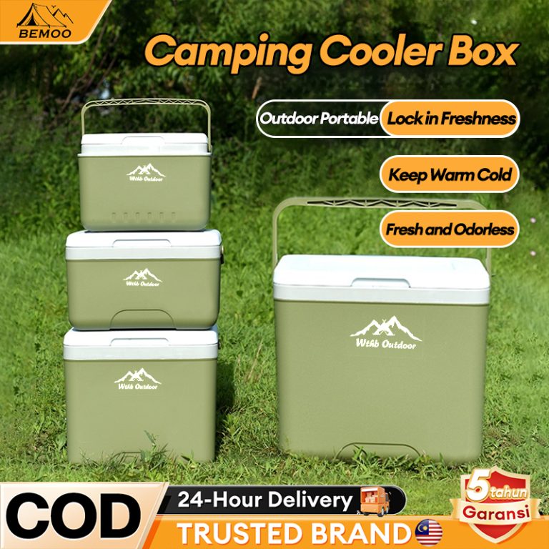 16L 30L Cooler Box Kotak Sejuk Camping Ice Box Outdoor Picnic Fishing Portable [6L 10L Available] | Shopee Malaysia