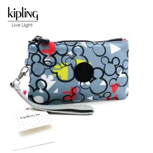 Kipling 100% Authentic Solid Color Handbag Minimalist Zero Wallet Fresh and Versatile | Shopee Malaysia