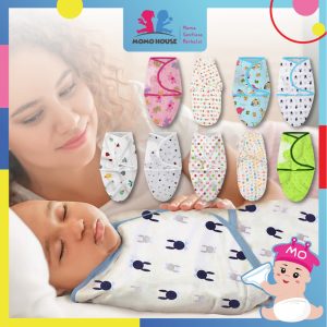 Newborn Baby Cotton Swaddle Soft Blanket Kain Bedung Kain Selimut Kain Tuala Blanket | Shopee Malaysia