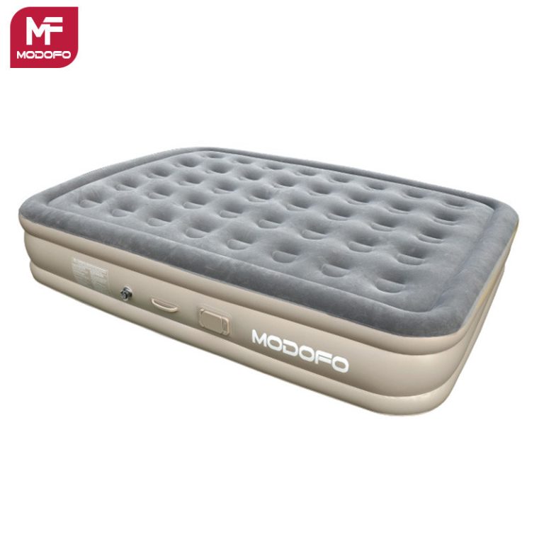 MODOFO Air Bed Inflatable modofo tilam Portable Automatic Double Size with Electric Pump For Camping Tent camping air bed tilam angin queen king size | Shopee Malaysia