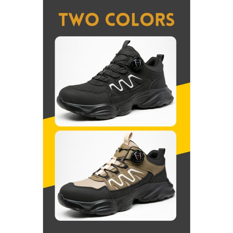 PRO SAFETY 983 Safety Shoes Ratchet Locking Low Cut Black EXTRA Light Weight Casual Kasut Keselamatan Ringan Butang | Shopee Malaysia