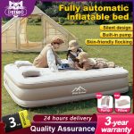 SPORT Tilam Angin Auto Pump 40cm Extra Thick Inflatable bed Tilam Camping Bed Portable Air Bed Tilam Angin Camping 充气床 | Shopee Malaysia