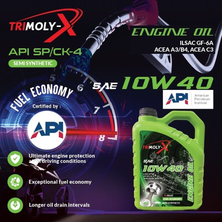 🛠️ TRIMOLY-X 10W40 SEMI SYNTHETIC – MINYAK ENJIN TEKNOLOGI TERKINI UNTUK PRESTASI MAKSIMUM! 🛠️