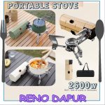 Portable Stove Camping Small Stove Lightweight BBQ Burner Camp Stove with Carrying Case Outdoor Picnic Hiking | Shopee Malaysia