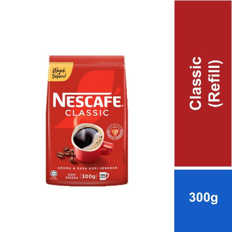 Nescafe Classic Instant Coffee Powder Refill Pack 300g | Shopee Malaysia