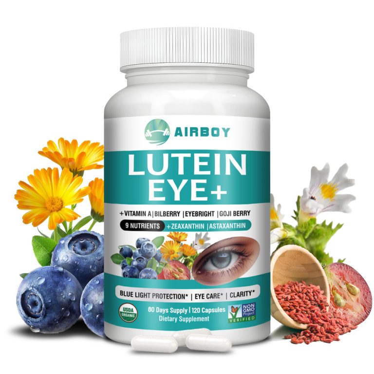 High-quality lutein and zeaxanthin with astaxanthin 30/60/120 capsules, pure and natural. High potency and quality | Shopee Malaysia
