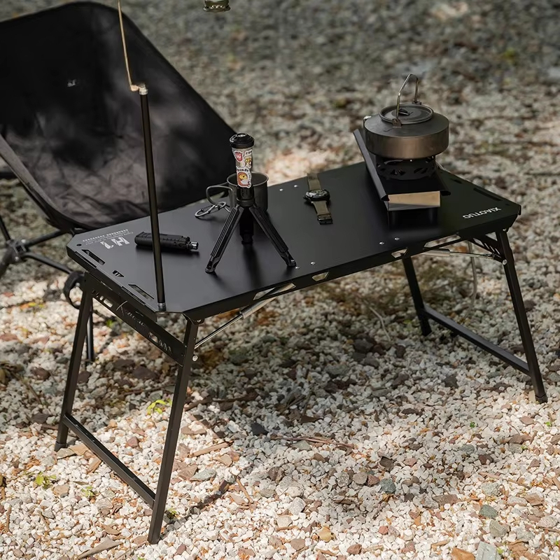 Heavy Duty Foldable Camping Table Portable IGT Picnic Table with Quick Open Design Waterproof Outdoor Tactical Table for | Shopee Malaysia