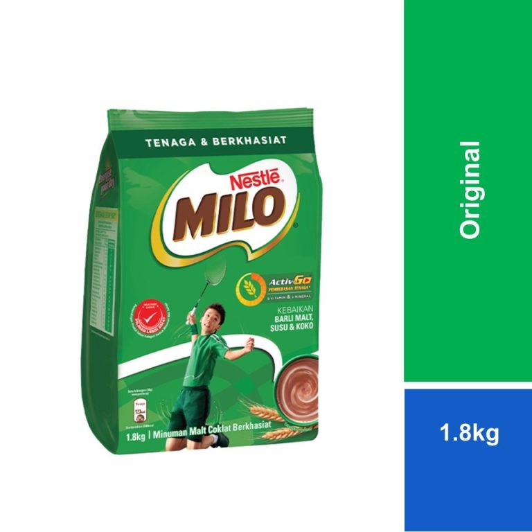 NESTLE Milo Activ-Go Chocolate Malt Powder Softpack 1.8kg (Halal) | Shopee Malaysia