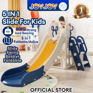 🔥Hight Fence🔥Foldable gelongsor kanak kanak slide for kids playground kids Indoor Swing Basket Papan Gelongsor 滑梯 | Shopee Malaysia