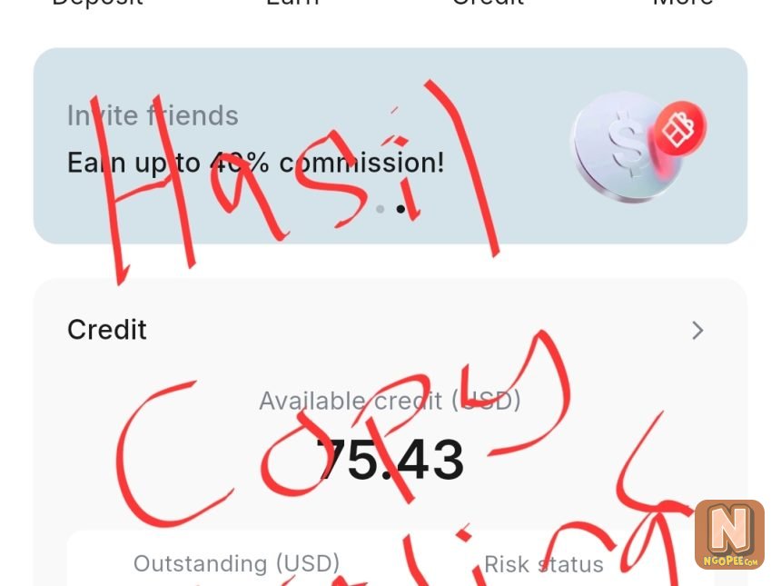 Duit mudah dengan USDT