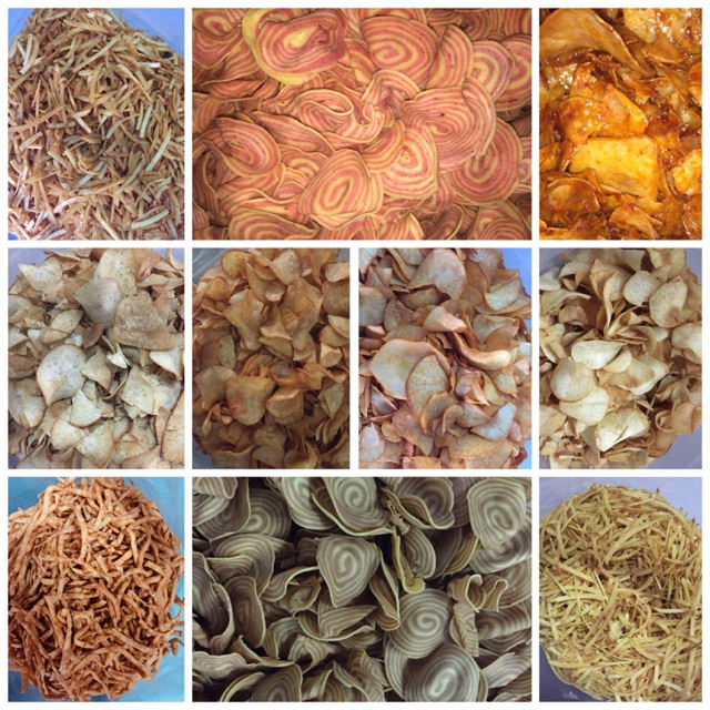 Aneka kerepek 1 KG/pek | Shopee Malaysia