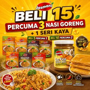 [JASMANI] NASI GORENG SERIES READY TO EAT | Shopee Malaysia