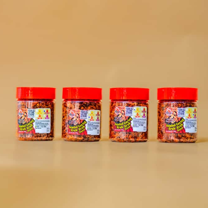 Sambal Garing Kruk Kruk Ateen (100g) by Ateen Kitchen | Shopee Malaysia