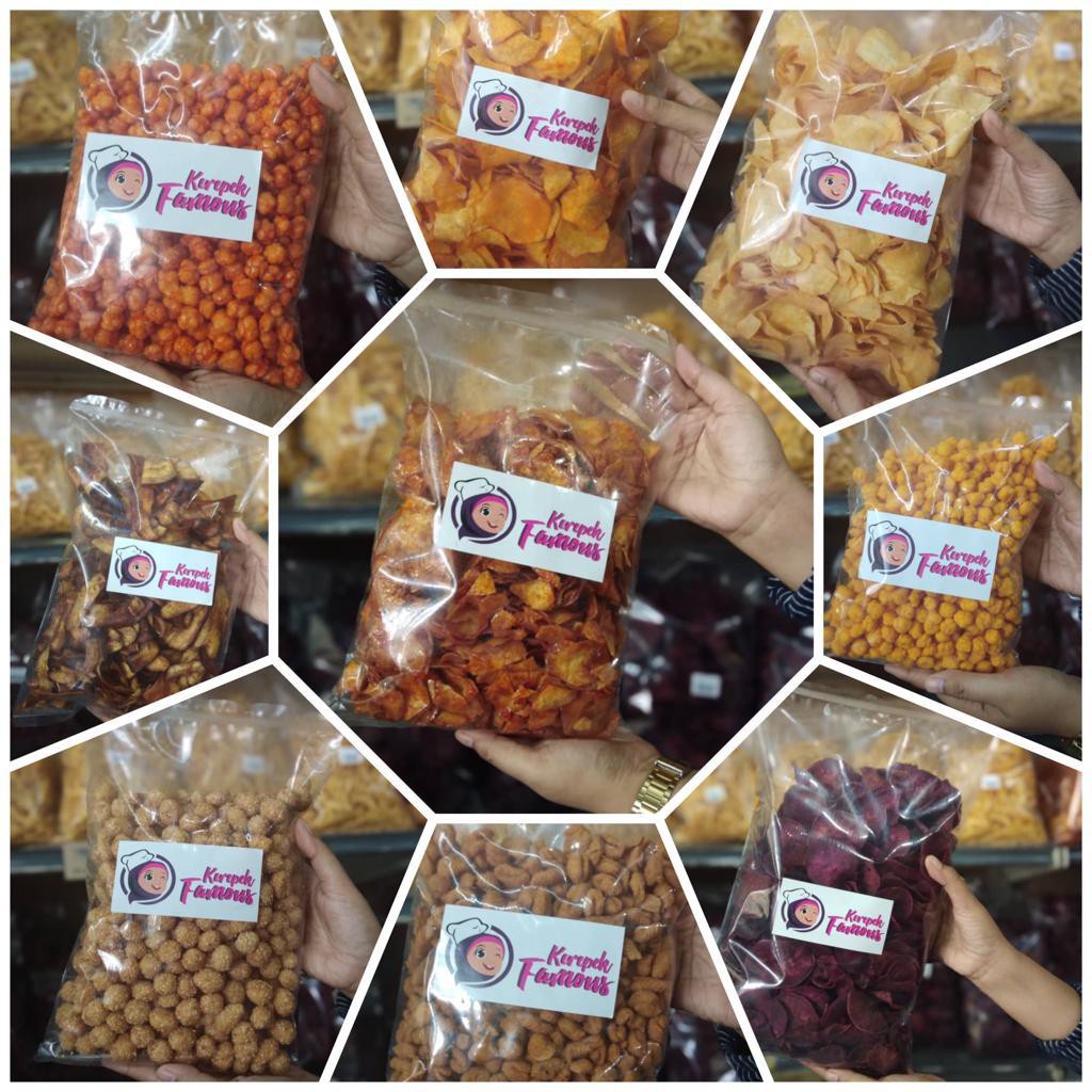 ANEKA KEREPEK UBI 500g kerepek famous | Shopee Malaysia