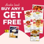 Chef Zam LAUK READY TO EAT Instant food travel pack UMRAH HAJI | Shopee Malaysia