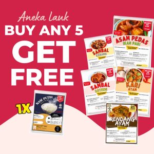 Chef Zam LAUK READY TO EAT Instant food travel pack UMRAH HAJI | Shopee Malaysia