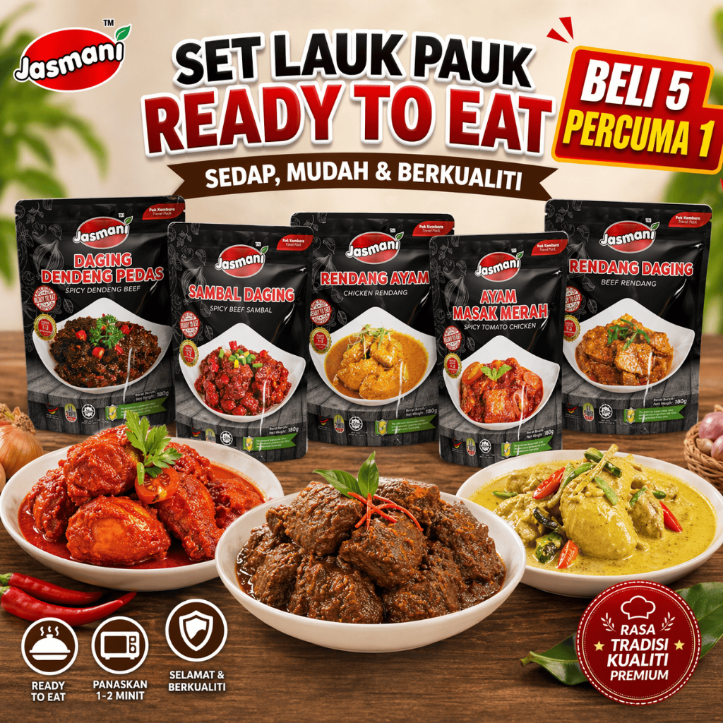 [JASMANI] LAUK PAUK READY TO EAT | Shopee Malaysia