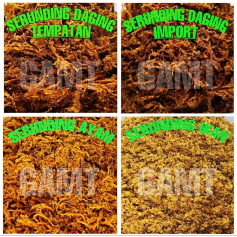 RAJA SERUNDING GAMT WARISAN KAMPUNG LAUT 100g/250g/500g | Shopee Malaysia