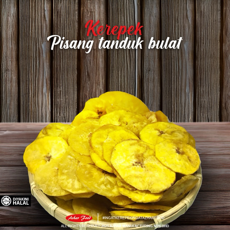 Kerepek Pisang Tanduk/gulung 1KG Original/ TANDUK BULAT | Shopee Malaysia