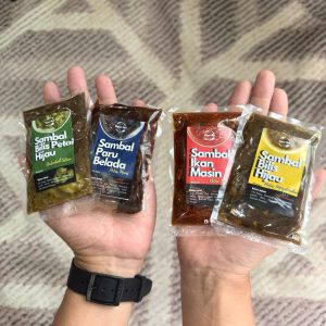 Sambal Ready To Eat Travel Pack (55g) Sesuai untuk Travel, Pelajar, Camping, | Shopee Malaysia