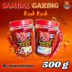 Sambal Garing Kruk Kruk Ateen (500g) by Ateen Kitchen | Shopee Malaysia